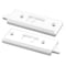 Prime-Line 3-1/4 in., White Plastic, Spring-Loaded Tilt Latch (1 Pair) F 2722 - alternate 1